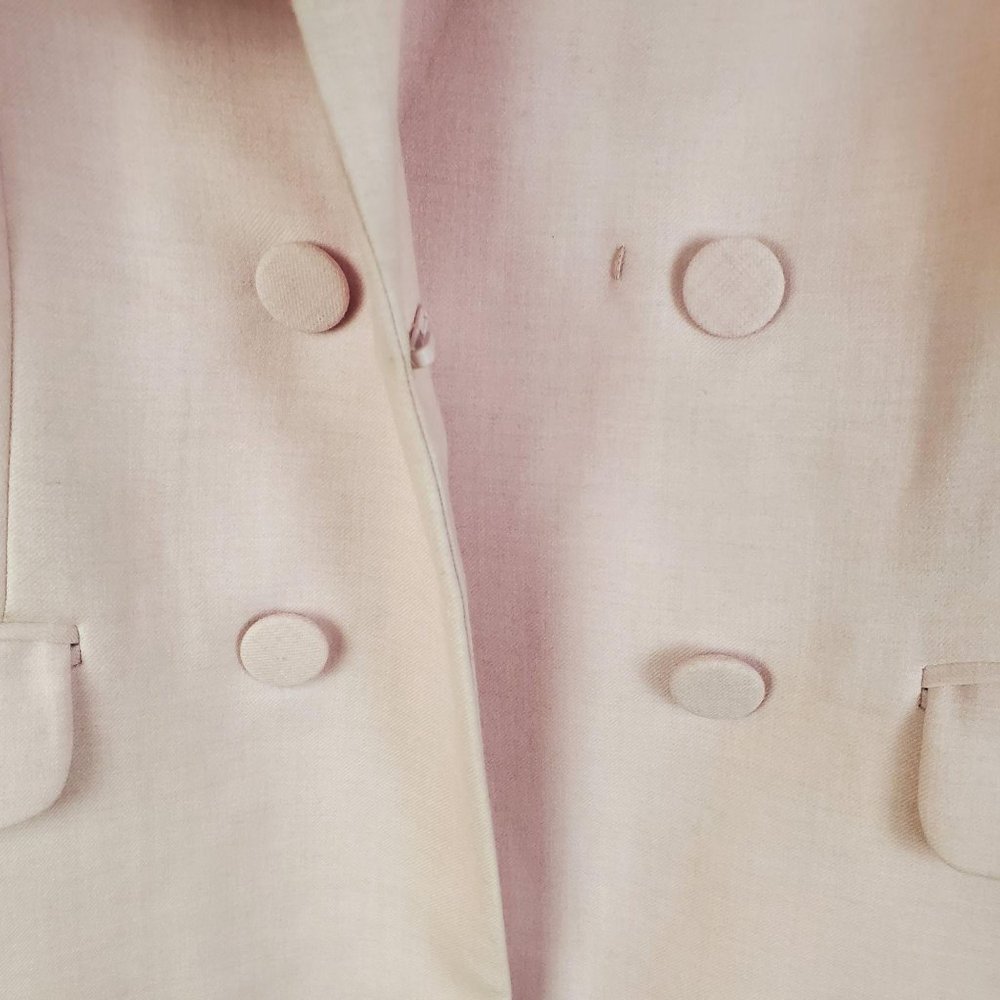 Express Pink Double Breasted Boyfriend Blazer Size - Picture 9 of 9